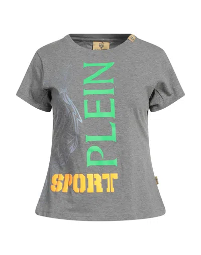 Plein Sport T-shirts In Grey