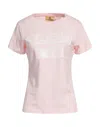 Plein Sport T-shirts In Pink