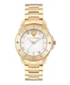 Plein Sport Glam Bracelet Watch In Gold