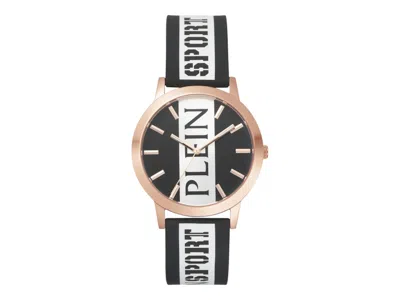 Pre-owned Plein Sport Women's  Legend Strap Psjba0323 Watch In Stainless Steel