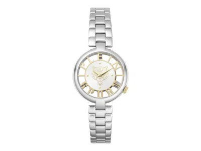Pre-owned Plein Sport Women's  Tiger Luxe Bracelet Psmba0123 Watch In Stainless Steel