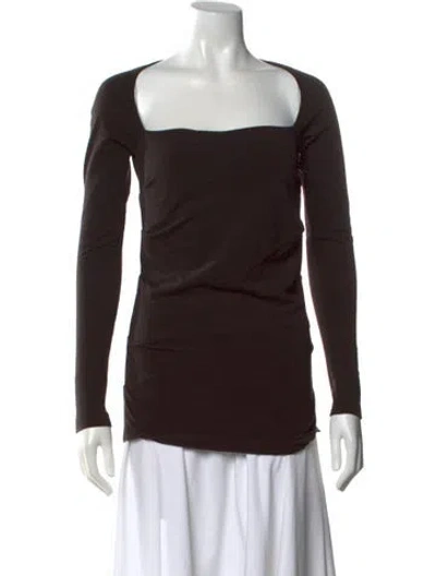 Pre-owned Plein Sud 2000's Virgin Wool Sweater In Brown