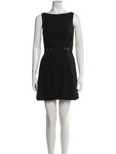 Pre-owned Plein Sud 2010's Mini Dress In Black