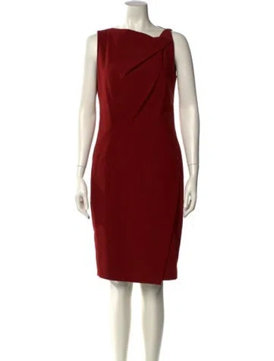 Pre-owned Plein Sud 2014 Knee-length Dress In Red