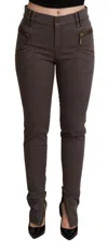 Plein Sud Cotton Stretch Skinny Denim Jeans In Black