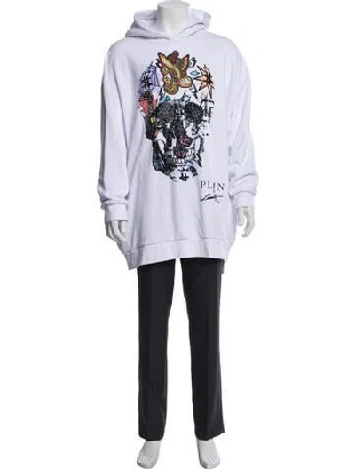 Pre-owned Plein Sud Graphic Print Crew Neck Hoodie In Multicolor