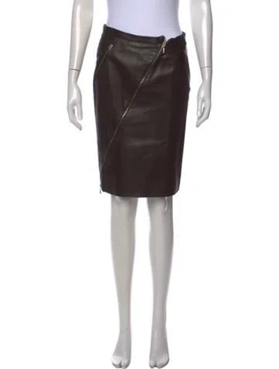 Pre-owned Plein Sud Knee-length Skirt In Brown