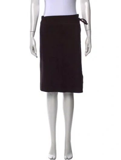 Pre-owned Plein Sud Midi Length Skirt In Black