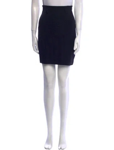 Pre-owned Plein Sud Mini Skirt In Black