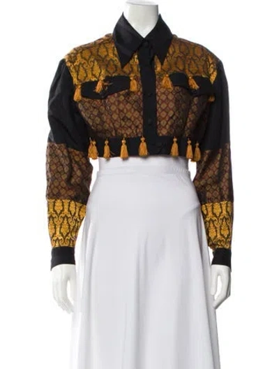 Pre-owned Plein Sud Printed Bolero In Multi