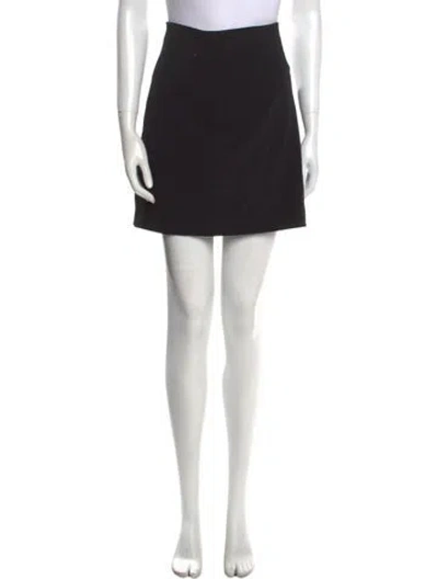 Pre-owned Plein Sud Sequin Embellishments Mini Skirt In Black