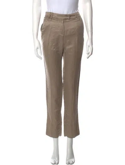 Pre-owned Plein Sud Straight Leg Pants In Neutral