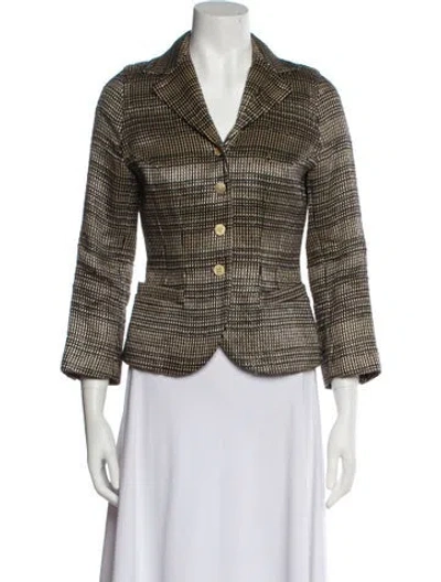 Pre-owned Plein Sud Vintage 1990's Blazer In Multi