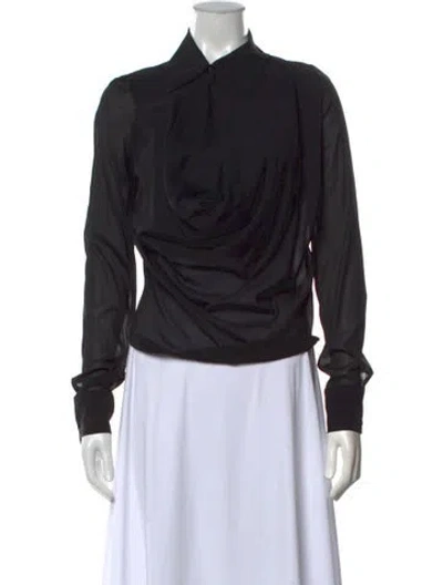Pre-owned Plein Sud Vintage 2000's Blouse In Black