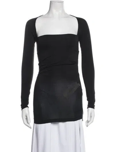 Pre-owned Plein Sud Vintage 2000's Top In Black
