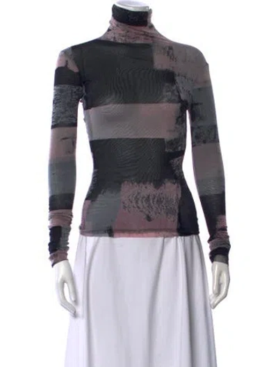 Pre-owned Plein Sud Vintage 2000's Top In Grey/pink