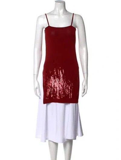 Pre-owned Plein Sud Vintage 2000's Top In Red