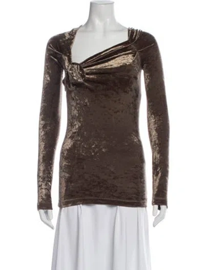Pre-owned Plein Sud Vintage Dress W/ Tags In Brown