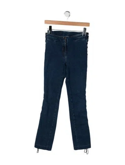 Pre-owned Plein Sud Vintage Flared Jeans In Blue