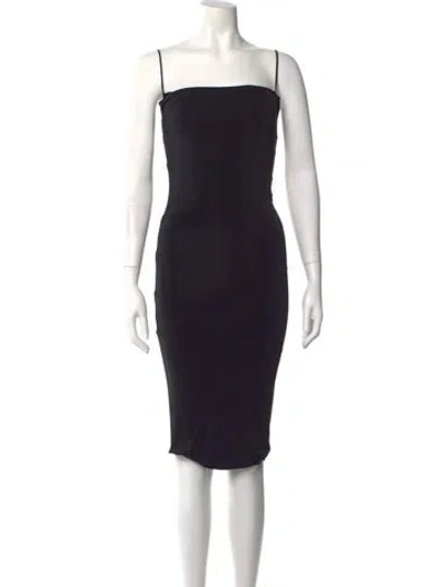 Pre-owned Plein Sud Vintage Knee-length Dress In Black