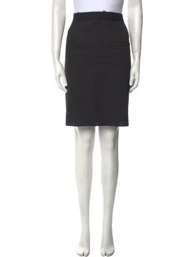 Pre-owned Plein Sud Vintage Knee-length Skirt In Black