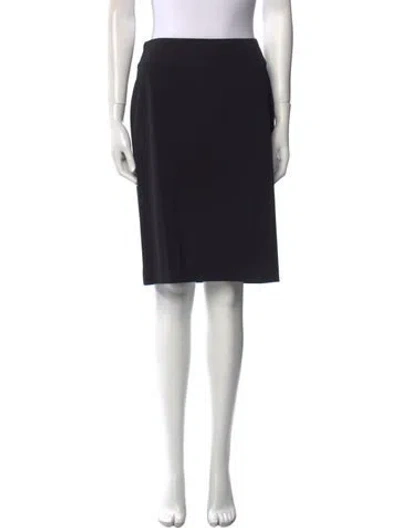 Pre-owned Plein Sud Vintage Knee-length Skirt In Black