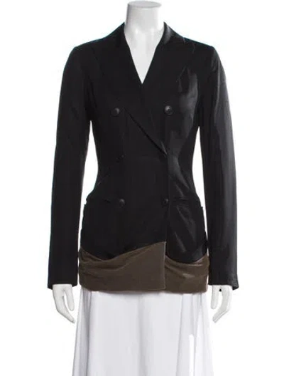 Pre-owned Plein Sud Vintage Late 1990's - Early 2000's Blazer In Black