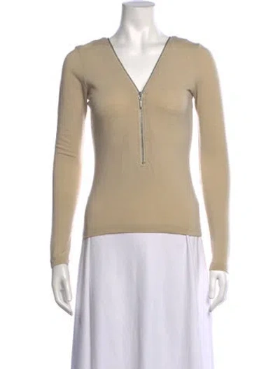 Pre-owned Plein Sud Vintage Late 1990's - Early 2000's Top In Neutrals