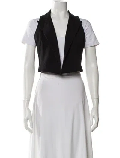 Pre-owned Plein Sud Vintage Late 1990's - Early 2000's Vest In Black