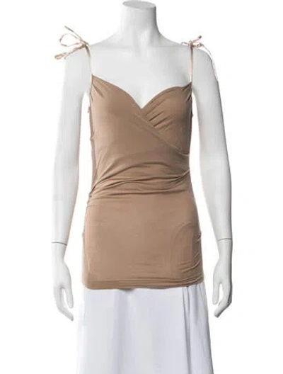 Pre-owned Plein Sud Vintage Late 2000's - Early 2010's Top In Neutrals