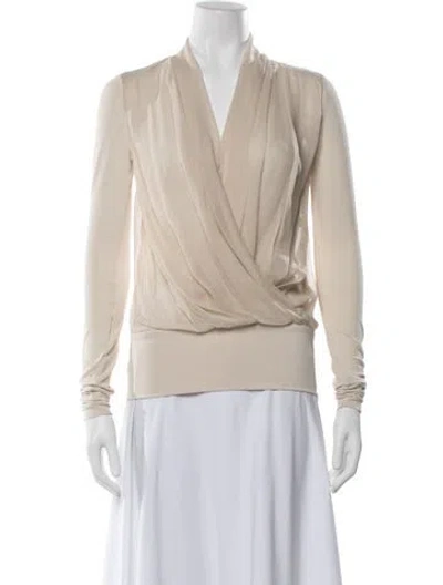 Pre-owned Plein Sud Vintage Late 2000's - Early 2010's Top In Neutrals