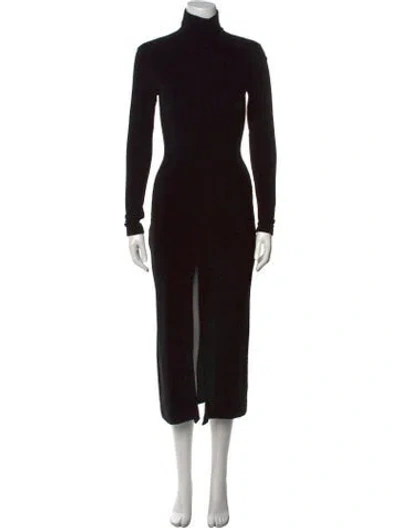 Pre-owned Plein Sud Vintage Long Dress In Black