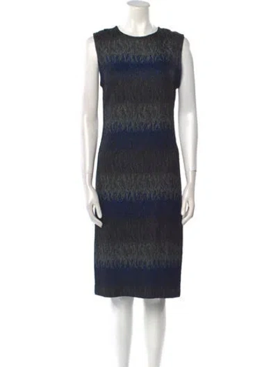 Pre-owned Plein Sud Vintage Midi Length Dress In Gray