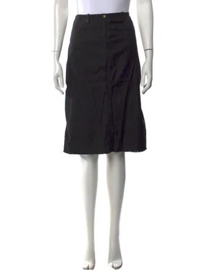 Pre-owned Plein Sud Vintage Midi Length Skirt In Blue
