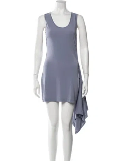 Pre-owned Plein Sud Vintage Mini Dress In Blue