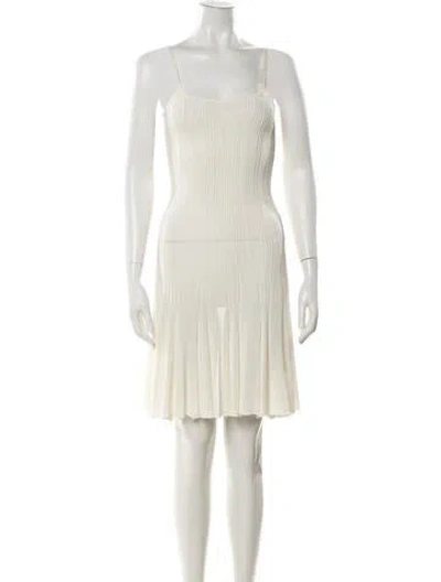 Pre-owned Plein Sud Vintage Mini Dress In Neutral