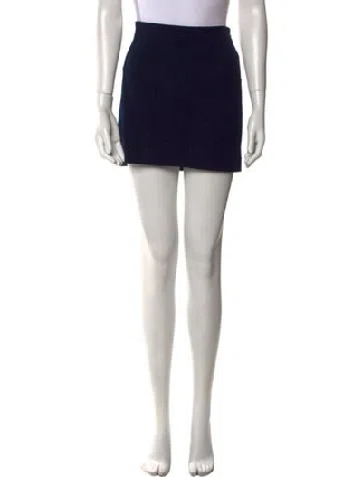 Pre-owned Plein Sud Vintage Mini Skirt In Black