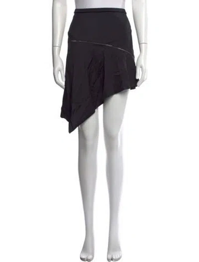 Pre-owned Plein Sud Vintage Mini Skirt In Black