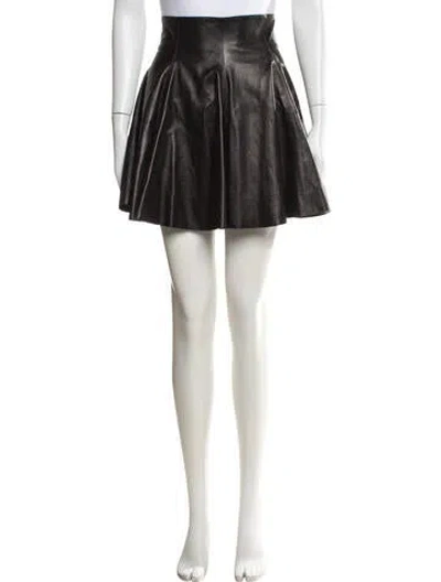 Pre-owned Plein Sud Vintage Mini Skirt In Black
