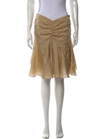 Pre-owned Plein Sud Vintage Mini Skirt In Neutrals