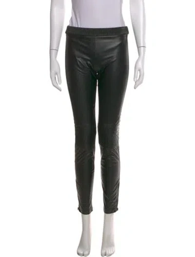 Pre-owned Plein Sud Vintage Skinny Leg Pants In Black