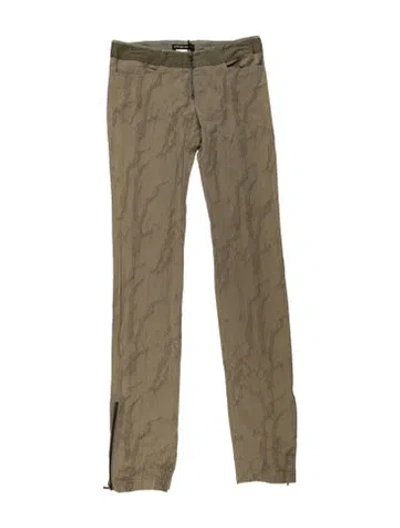 Pre-owned Plein Sud Vintage Skinny Leg Pants In Green