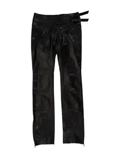 Pre-owned Plein Sud Vintage Straight Leg Pants In Black