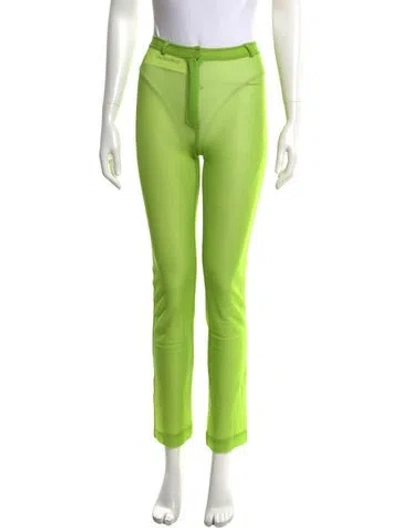 Pre-owned Plein Sud Vintage Straight Leg Pants In Green