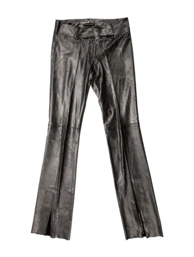 Pre-owned Plein Sud Vintage Straight Leg Pants In Grey