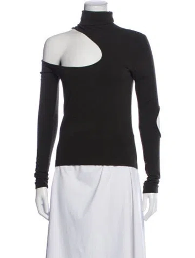 Pre-owned Plein Sud Vintage Turtleneck Top In Green