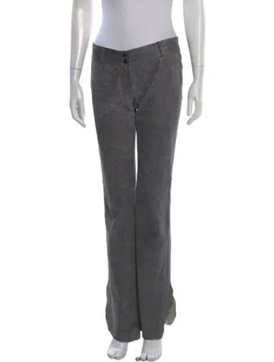 Pre-owned Plein Sud Vintage Wide Leg Pants In Gray