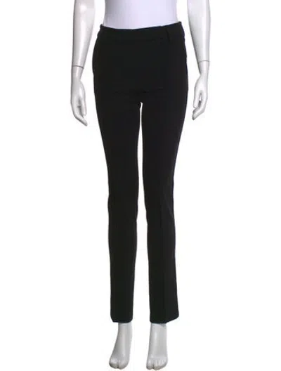 Pre-owned Plein Sud Wool Skinny Leg Pants In Black