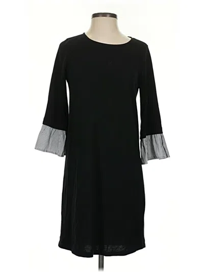 Pre-owned Pleione Casual Dress In Black