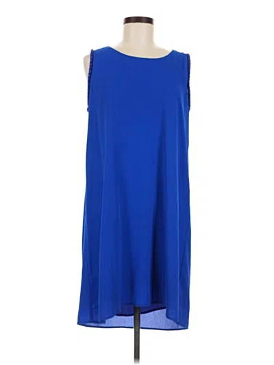 Pre-owned Pleione Casual Dress In Blue